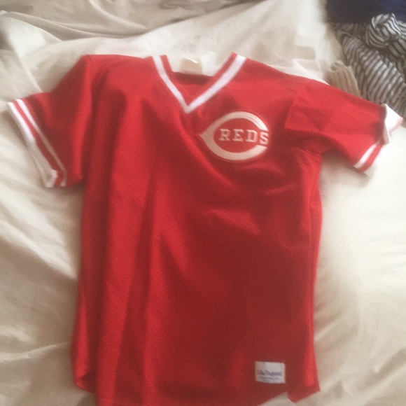 cincinnati reds vintage jersey